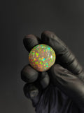 51ct Natural Ethiopian Welo Opal Cabochon – Large Multicolor Fire Opal (27.3 × 26.3 × 14.6 mm)